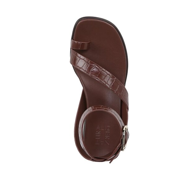 Naturalizer Birch Sandals Women’s Comfort  Brown Croco Size 8.5 – MSRP $110 - Picture 3 of 5
